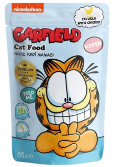 Garfield Tavuklu Yavru 85 gr Kedi Maması kullananlar yorumlar